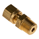 RS PRO Thermocouple Compression Fitting for Use with Thermocouple, 1/8 BSPT, 1.5mm Probe, RoHS Compliant Standard