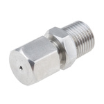 RS PRO In-Line Thermocouple Compression Fitting for Use with Thermocouple, 1/8 NPT, 1mm Probe, RoHS Compliant Standard