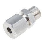 RS PRO In-Line Thermocouple Compression Fitting for Use with Thermocouple, 1/8 NPT, 4.5mm Probe, RoHS Compliant Standard
