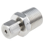 RS PRO In-Line Thermocouple Compression Fitting for Use with Thermocouple, 1/2 NPT, 1/8in Probe, RoHS Compliant Standard