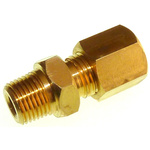 RS PRO In-Line Thermocouple Compression Fitting for Use with 6 mm Probe Thermocouple, 1/8 NPT, RoHS Compliant Standard