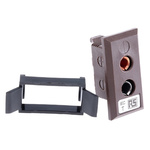 RS PRO Fascia Thermocouple Connector for Use with Type T Thermocouple, Standard Size, IEC Standard