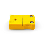 RS PRO In-Line Thermocouple Connector for Use with Thermocouple, Miniature, BS Standard