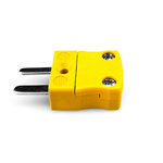 RS PRO In-Line Thermocouple Connector for Use with Thermocouple, Miniature, BS Standard
