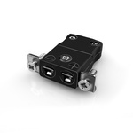 RS PRO Panel Mount Thermocouple Connector for Use with Thermocouple, Miniature, IEC Standard