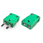 RS PRO In-Line Thermocouple Connector for Use with Thermocouple, Miniature, IEC Standard
