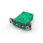 RS PRO In-Line Thermocouple Connector for Use with Thermocouple, Miniature, IEC Standard