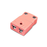 RS PRO In-Line Thermocouple Connector for Use with Thermocouple, Miniature, IEC Standard