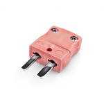 RS PRO In-Line Thermocouple Connector for Use with Thermocouple, Miniature, IEC Standard