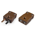 RS PRO In-Line Thermocouple Connector for Use with Thermocouple, Miniature, IEC Standard