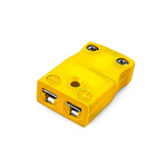 RS PRO In-Line Thermocouple Connector for Use with Thermocouple, Miniature, ANSI Standard