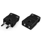 RS PRO In-Line Thermocouple Connector for Use with Thermocouple, Miniature, IEC Standard