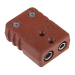 RS PRO High Temperature Thermocouple Connector for Use with Type K Thermocouple, Standard Size, IEC Standard