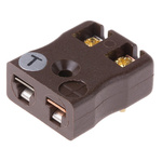 RS PRO PCB Mounting Thermocouple Connector for Use with Type T Thermocouple, Miniature Size, IEC Standard
