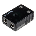 RS PRO In-Line Thermocouple Connector for Use with Type J Thermocouple, Standard, RoHS Compliant Standard