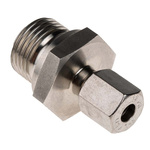 RS PRO Thermocouple Compression Fitting for Use with Thermocouple, 1/2 BSP, 6mm Probe, RoHS Compliant Standard