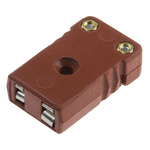 RS PRO High Temperature Thermocouple Connector for Use with Type K Thermocouple, Miniature Size, IEC Standard