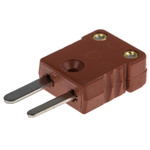 RS PRO High Temperature Thermocouple Connector for Use with Type J Thermocouple, Miniature Size, IEC Standard