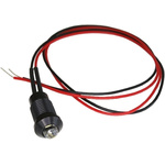 Oxley Panel Mount LED Indicator, 24 V ac - Colour(s):Red