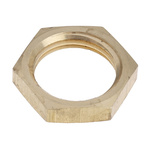 RS PRO Brass Locknut for Use with Temperature Sensor, 1/2 BSPP, RoHS Compliant Standard