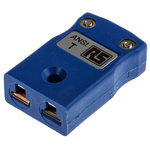 RS PRO In-Line Thermocouple Connector for Use with Type T Thermocouple, Miniature Size, ANSI Standard