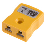 RS PRO Quickwire Thermocouple Connector for Use with Type K Thermocouple, Miniature Size, ANSI Standard