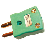 RS PRO In-Line Thermocouple Connector for Use with Type R/S Thermocouple, Standard Size, ANSI Standard