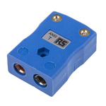 RS PRO In-Line Thermocouple Connector for Use with Type T Thermocouple, Standard Size, ANSI Standard