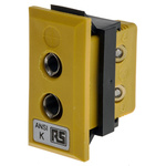 RS PRO Fascia Thermocouple Connector for Use with Type K Thermocouple, Standard Size, ANSI Standard
