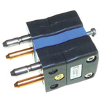 RS PRO Duplex Thermocouple Connector for Use with Type T Thermocouple, Standard Size, ANSI Standard