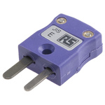 RS PRO In-Line Thermocouple Connector for Use with Type E Thermocouple, Miniature Size, JIS Standard