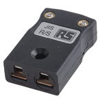 RS PRO In-Line Thermocouple Connector for Use with Type R/S Thermocouple, Miniature Size, JIS Standard