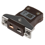 RS PRO Panel Mount Thermocouple Connector for Use with Type T Thermocouple, Miniature Size, JIS Standard