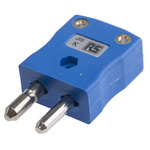 RS PRO In-Line Thermocouple Connector for Use with Type K Thermocouple, Standard Size, JIS Standard