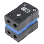 RS PRO Duplex Thermocouple Connector for Use with Type K Thermocouple, Standard Size, JIS Standard