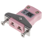 RS PRO Panel Mount Thermocouple Connector for Use with Type N Thermocouple, Miniature Size, IEC Standard