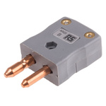 RS PRO In-Line Thermocouple Connector for Use with Type B Thermocouple, Standard Size, IEC Standard