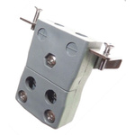 RS PRO Quickwire Panel Mount Thermocouple Connector for Use with Type B Thermocouple, Standard Size, IEC Standard