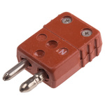 RS PRO High Temperature Thermocouple Connector for Use with Type N Thermocouple, Standard Size, IEC Standard