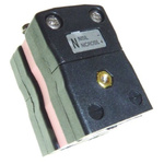 RS PRO Duplex Thermocouple Connector for Use with Type N Thermocouple, Standard Size, IEC Standard