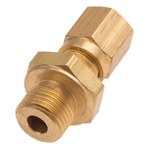 RS PRO In-Line Thermocouple Compression Fitting for Use with Thermocouple, 1/8 BSP, 4mm Probe, RoHS Compliant Standard