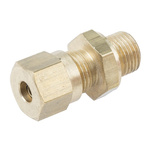 RS PRO In-Line Thermocouple Compression Fitting for Use with Thermocouple, 1/8 BSPP, 4.5mm Probe, RoHS Compliant