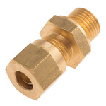 RS PRO In-Line Thermocouple Compression Fitting for Use with Thermocouple, 1/8 BSPP, 6mm Probe, RoHS Compliant Standard