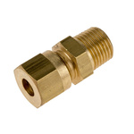 RS PRO In-Line Thermocouple Compression Fitting for Use with Thermocouple, 1/8 BSPT, 3/16in Probe, RoHS Compliant