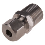 RS PRO In-Line Thermocouple Compression Fitting for Use with Thermocouple, 1/2 BSPT, 8mm Probe, RoHS Compliant Standard