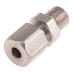 RS PRO In-Line Thermocouple Compression Fitting for Use with Thermocouple, 1/8 BSP, 3/16in Probe, RoHS Compliant