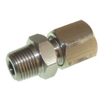 RS PRO In-Line Thermocouple Compression Fitting for Use with Thermocouple, 1/8 BSPT, 1/8in Probe, RoHS Compliant
