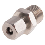 RS PRO In-Line Thermocouple Compression Fitting for Use with Thermocouple, M16, 6mm Probe, RoHS Compliant Standard