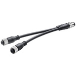 Siemens 6ES7194 Series Connecting Cable for Use with ET 200, 5-Pole M12