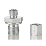 Reckmann Thermocouple Compression Fitting for Use with Mineral Insulated Thermocouple, 1/4 BSP, 6mm Probe